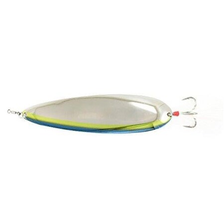 Nichols Lures 6 Ben Parker Mini Magnum Flutter Spoon Bombshell Shad, 25Oz 6FS4-25
